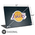 NBA Los Angeles Lakers Black Primary Logo Universal Laptop 16in (13 x 9.4in) Skin